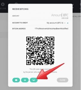 How to receive bitcoin with ledger nano s